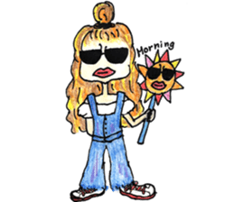 Fashionista "Gura-san"! sticker #12358734