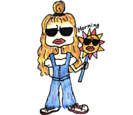 Fashionista "Gura-san"! sticker #12358734