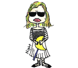 Fashionista "Gura-san"! sticker #12358735