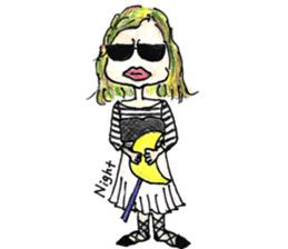 Fashionista "Gura-san"! sticker #12358735