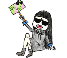 Fashionista "Gura-san"! sticker #12358736