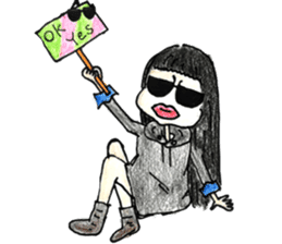 Fashionista "Gura-san"! sticker #12358736