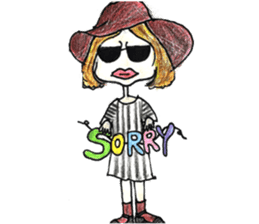 Fashionista "Gura-san"! sticker #12358738