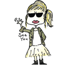 Fashionista "Gura-san"! sticker #12358740