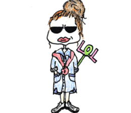 Fashionista "Gura-san"! sticker #12358744