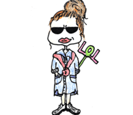 Fashionista "Gura-san"! sticker #12358744