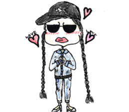 Fashionista "Gura-san"! sticker #12358747