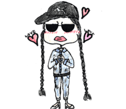 Fashionista "Gura-san"! sticker #12358747