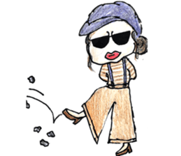 Fashionista "Gura-san"! sticker #12358748