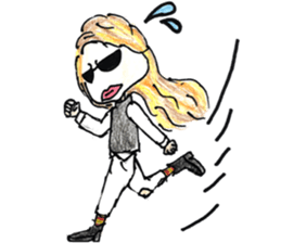 Fashionista "Gura-san"! sticker #12358749