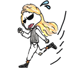 Fashionista "Gura-san"! sticker #12358749