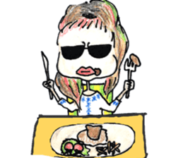 Fashionista "Gura-san"! sticker #12358750