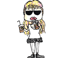 Fashionista "Gura-san"! sticker #12358751