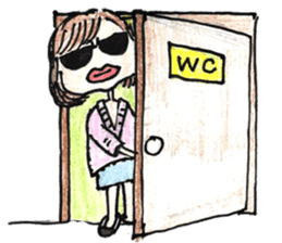 Fashionista "Gura-san"! sticker #12358754