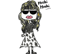 Fashionista "Gura-san"! sticker #12358757