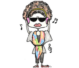 Fashionista "Gura-san"! sticker #12358759