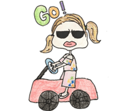 Fashionista "Gura-san"! sticker #12358761