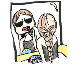 Fashionista "Gura-san"! sticker #12358763