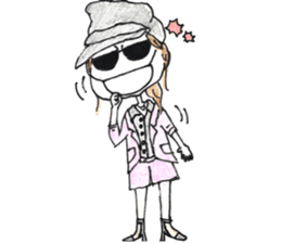 Fashionista "Gura-san"! sticker #12358765