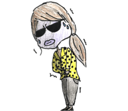 Fashionista "Gura-san"! sticker #12358766