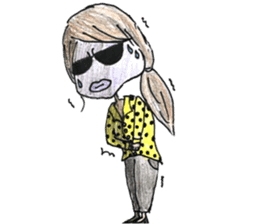 Fashionista "Gura-san"! sticker #12358766