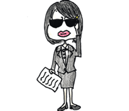 Fashionista "Gura-san"! sticker #12358769