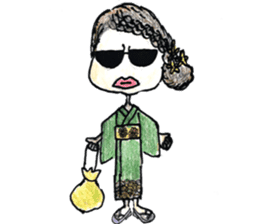 Fashionista "Gura-san"! sticker #12358771