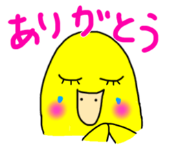 LaLa chan with Takako 3 sticker #12358845