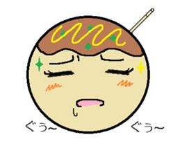 Takoyaki-chan sticker #12358855