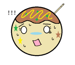 Takoyaki-chan sticker #12358856