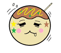 Takoyaki-chan sticker #12358858