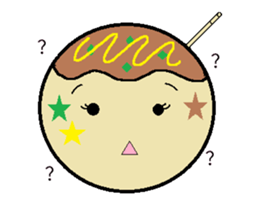 Takoyaki-chan sticker #12358861