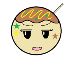 Takoyaki-chan sticker #12358863