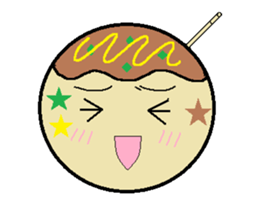Takoyaki-chan sticker #12358865