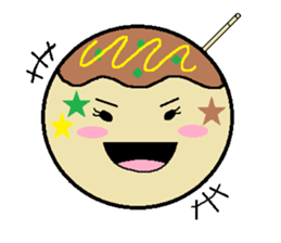 Takoyaki-chan sticker #12358871