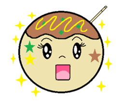 Takoyaki-chan sticker #12358872