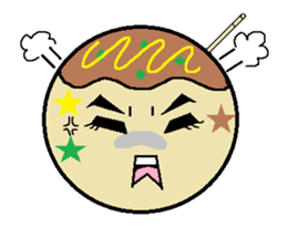 Takoyaki-chan sticker #12358875