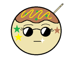 Takoyaki-chan sticker #12358877