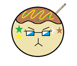Takoyaki-chan sticker #12358878