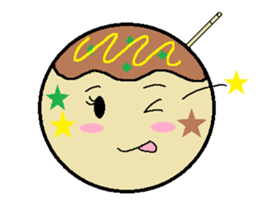 Takoyaki-chan sticker #12358881