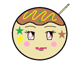 Takoyaki-chan sticker #12358882