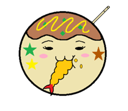 Takoyaki-chan sticker #12358884