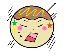 Takoyaki-chan sticker #12358887
