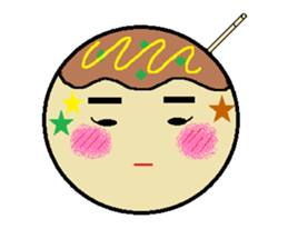 Takoyaki-chan sticker #12358889