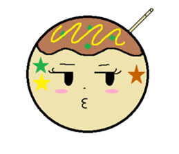 Takoyaki-chan sticker #12358890