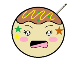 Takoyaki-chan sticker #12358892