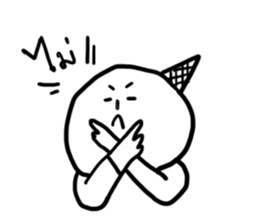 GUMMY the mint ice cream sticker #12359405