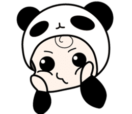 cute Panda Baby sticker #12359520