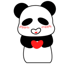 cute Panda Baby sticker #12359528