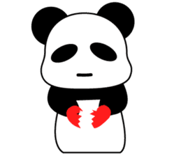 cute Panda Baby sticker #12359529